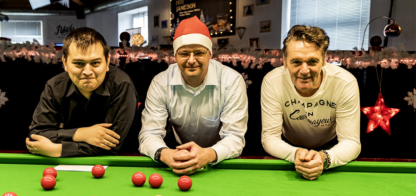 Jürgen Kesseler gewinnt zum 2.x in Folge das Int. Nikolaus Snooker Open. Jürgen Kesseler gewinnt zum 2.x in Folge das Int. Nikolaus Snooker Open.